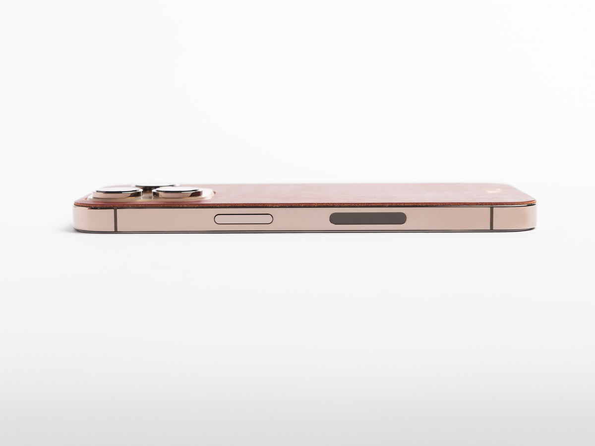 iPhone 14 Pro Italian Leather Skin, Personalized